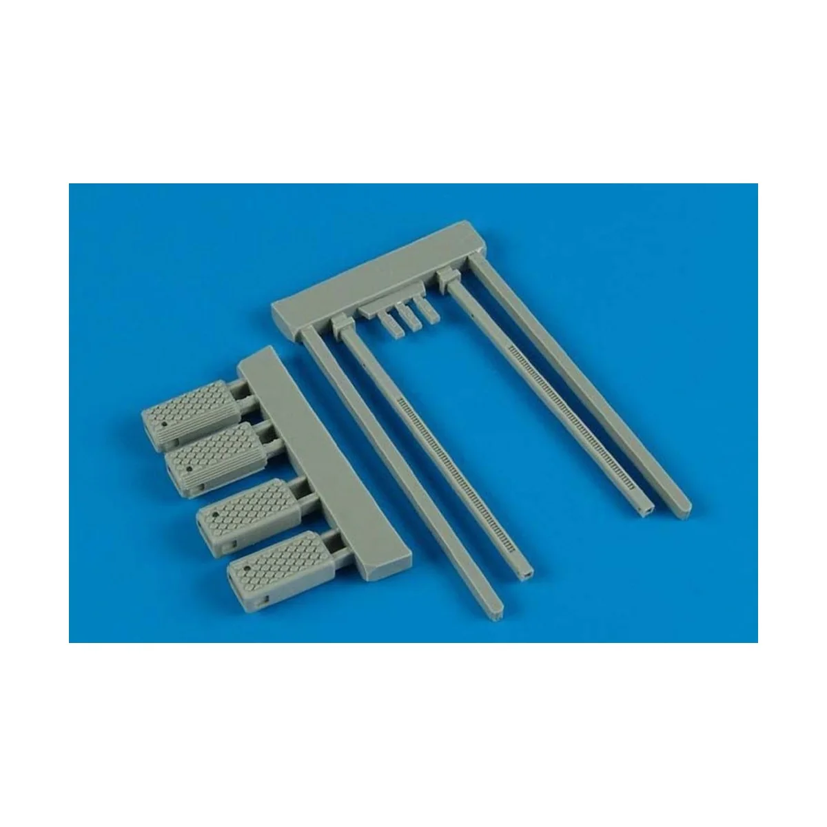 US. Navy poly. wheel chock NWC-4/5, 1/32 - Wheelliant 132.008