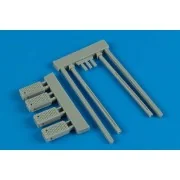 US. Navy poly. wheel chock NWC-4/5 - Wheelliant 132.008