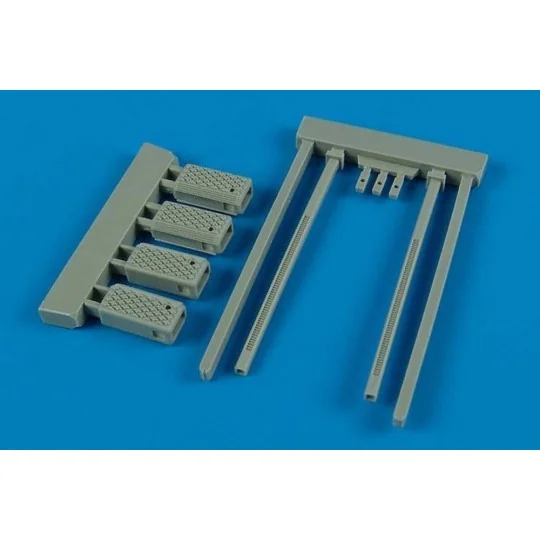 U.S. Navy poly.wheel chock NWC-4/5 - la., 1/32 - Wheelliant 132.011