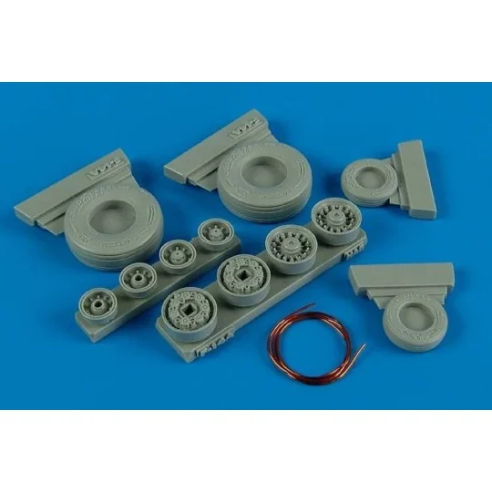 F-14A Tomcat weighted wheels - Wheelliant 148.001