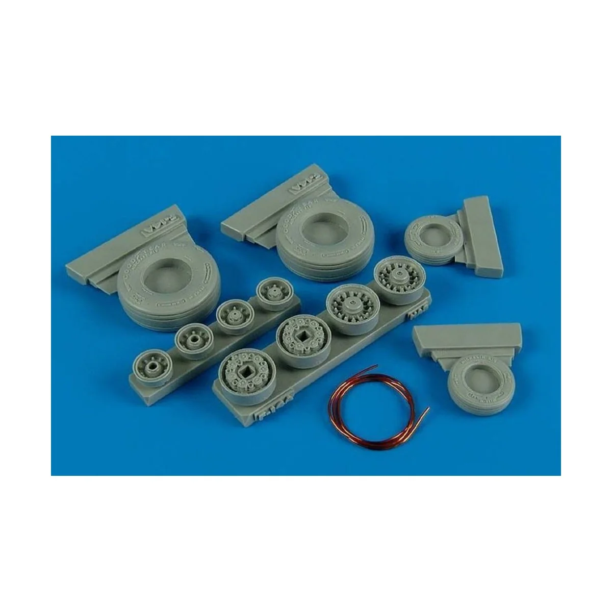 F-14A Tomcat weighted wheels - Wheelliant 148.001