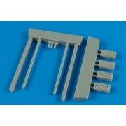 US. Navy poly. wheel chock NWC-4/5 - Wheelliant 148.003