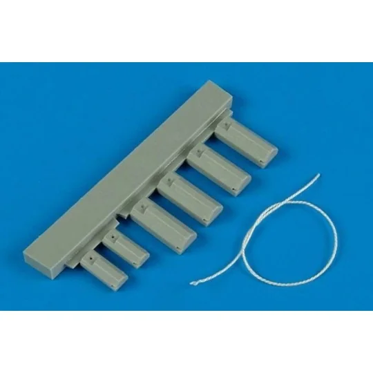 U.S.A.F. wheel chock with nylon thread - Wheelliant 148.007
