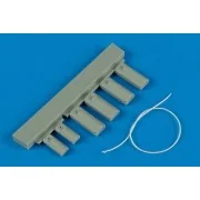 U.S.A.F. wheel chock with nylon thread - Wheelliant 148.007