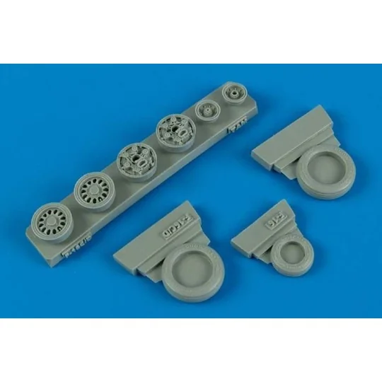 F-16C/CJ (block 50/52) weighted wheels - Wheelliant 148.009