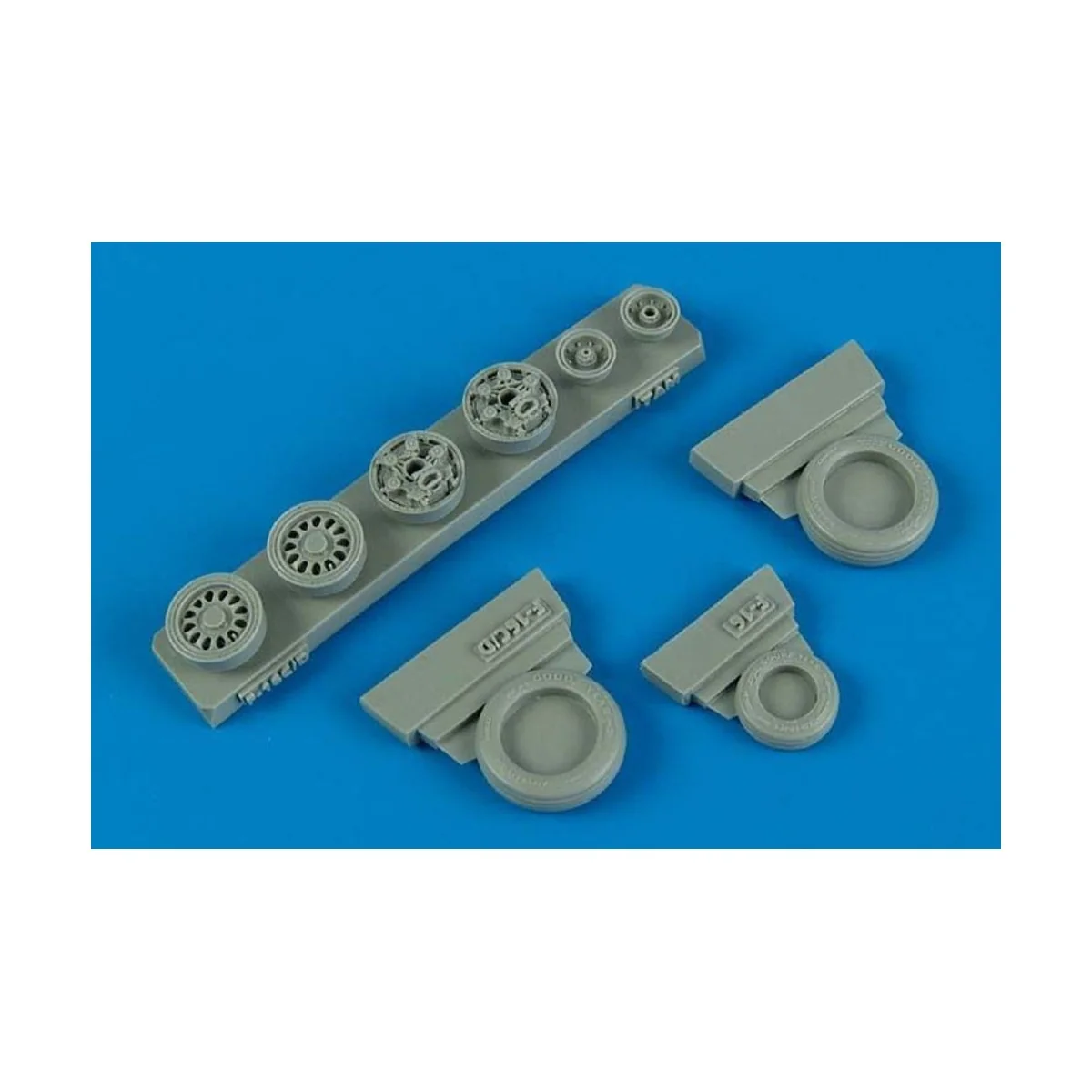 F-16C/CJ (block 50/52) weighted wheels, 1/48 - Wheelliant 148.009 F-16C/CJ (block 50/52) weighted wheels, 1/48 - Wheelliant 148.009