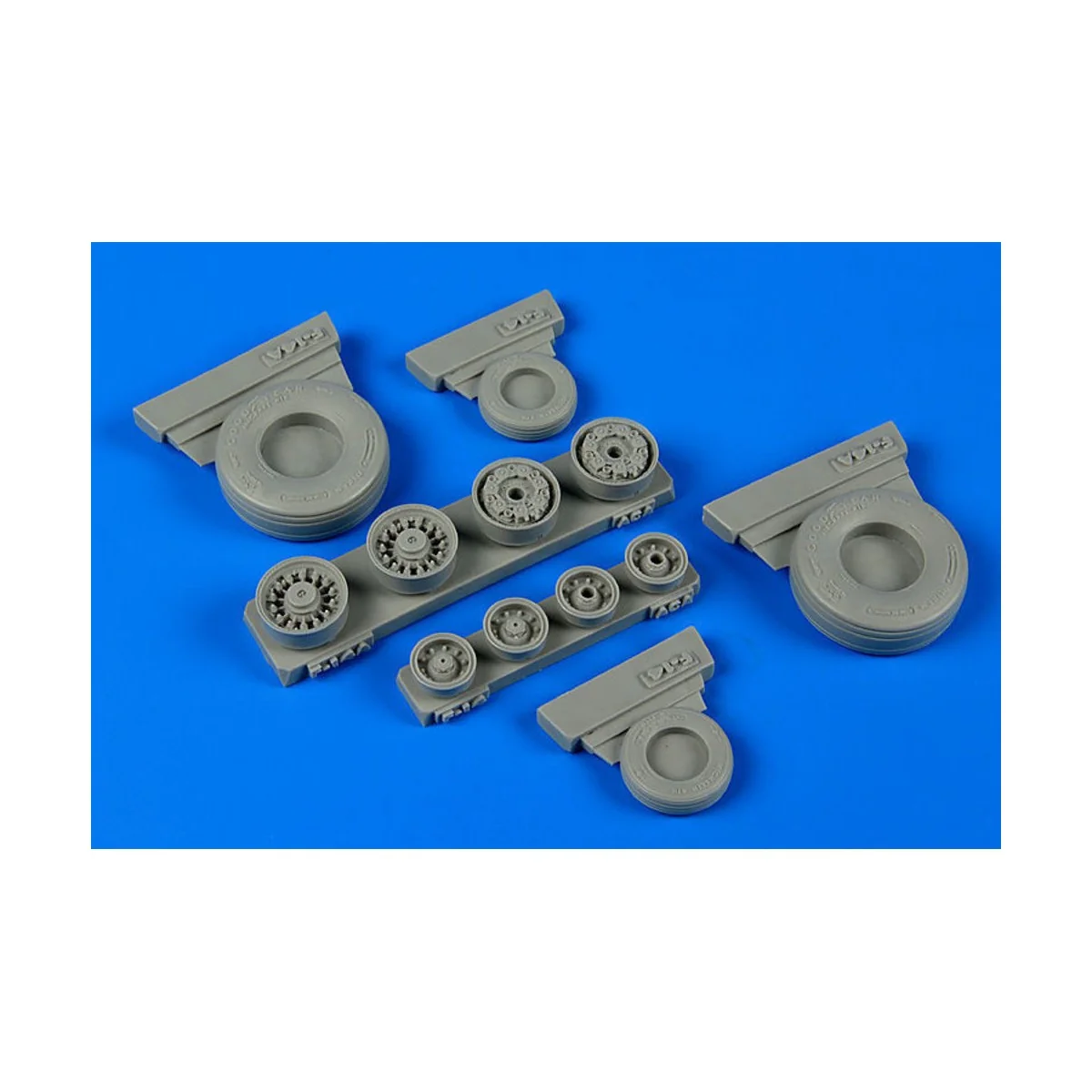 F-14A Tomcat weighted wheels for Academy - Wheelliant 148.011