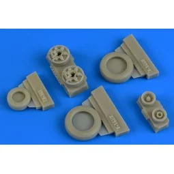 F-16I Sufa weighted wheels for Kinetic - Wheelliant 148.016