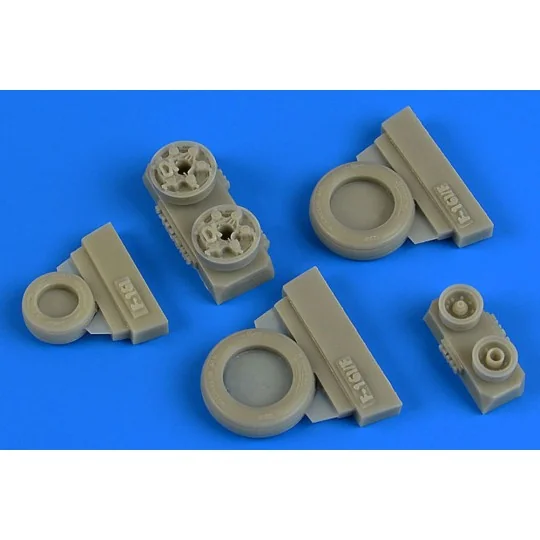 F-16I Sufa weighted wheels for Kinetic, 1/48 - Wheelliant 148.016 F-16I Sufa weighted wheels for Kinetic, 1/48 - Wheelliant 148.016