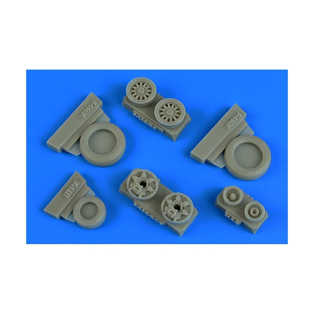 F-16I Sufa weighted wheels(GY produktion for Hasegawa, 1/48 - Wheel...