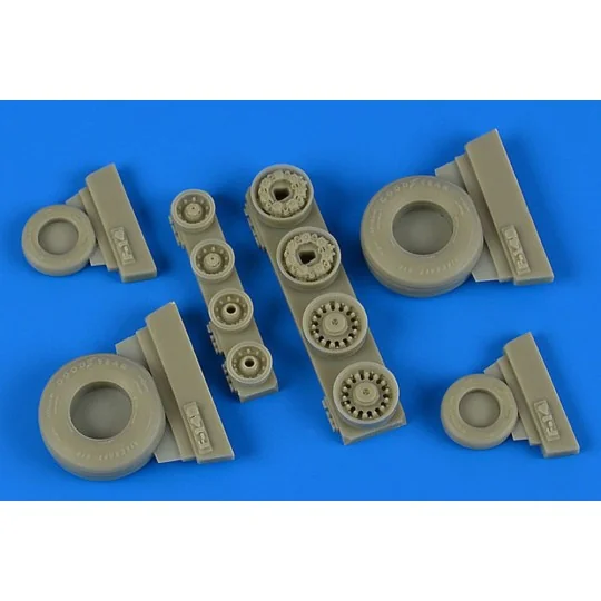 F-14B/D Tomcat weighted wheels f.Tamiya, 1/48 - Wheelliant 148.019