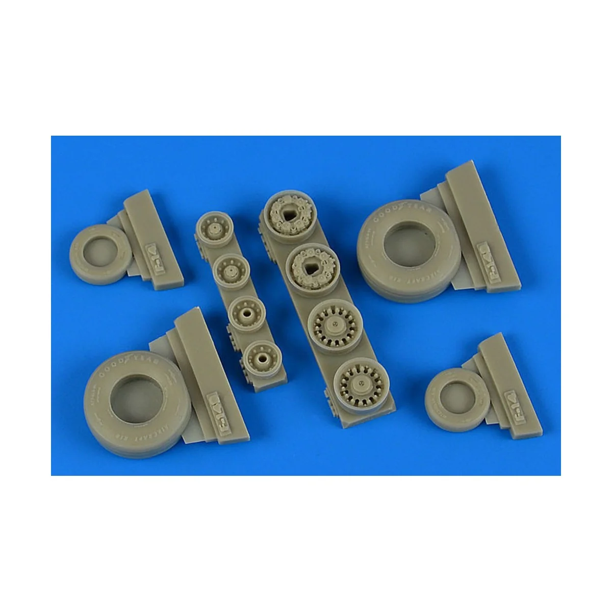 F-14B/D Tomcat weighted wheels f.Tamiya - Wheelliant 148.019