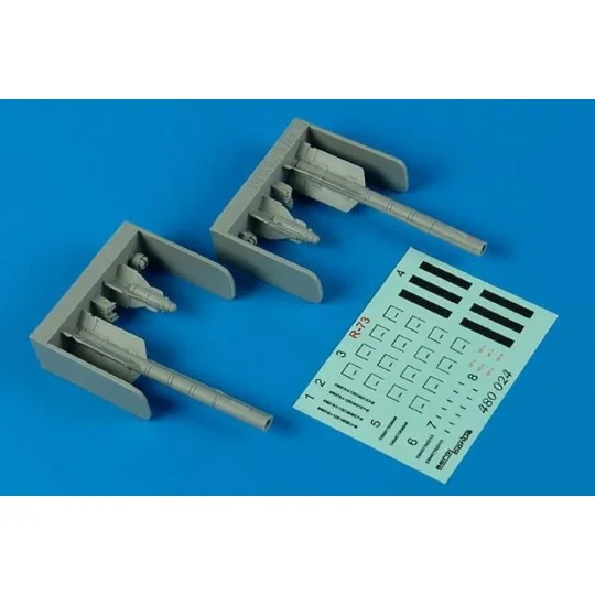 R-73 (AA-11 archer) air-to-air missile, 1/48 - Aerobonus 480.024 R-73 (AA-11 archer) air-to-air missile, 1/48 - Aerobonus 480.024