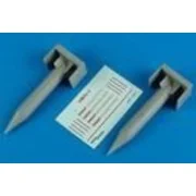 KMGU-2Russian submunition dispencers, 1/48 - Aerobonus 480.040 KMGU-2Russian submunition dispencers, 1/48 - Aerobonus 480.040