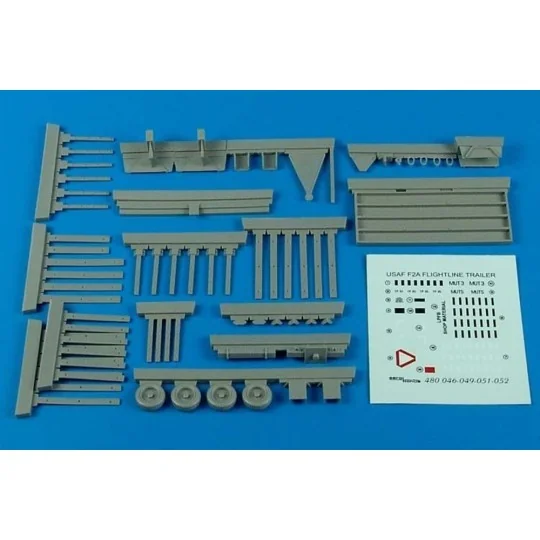 USAF F-2A flightl.trailer(steel platform, 1/48 - Aerobonus 480.049 USAF F-2A flightl.trailer(steel platform, 1/48 - Aerobonus 480.049