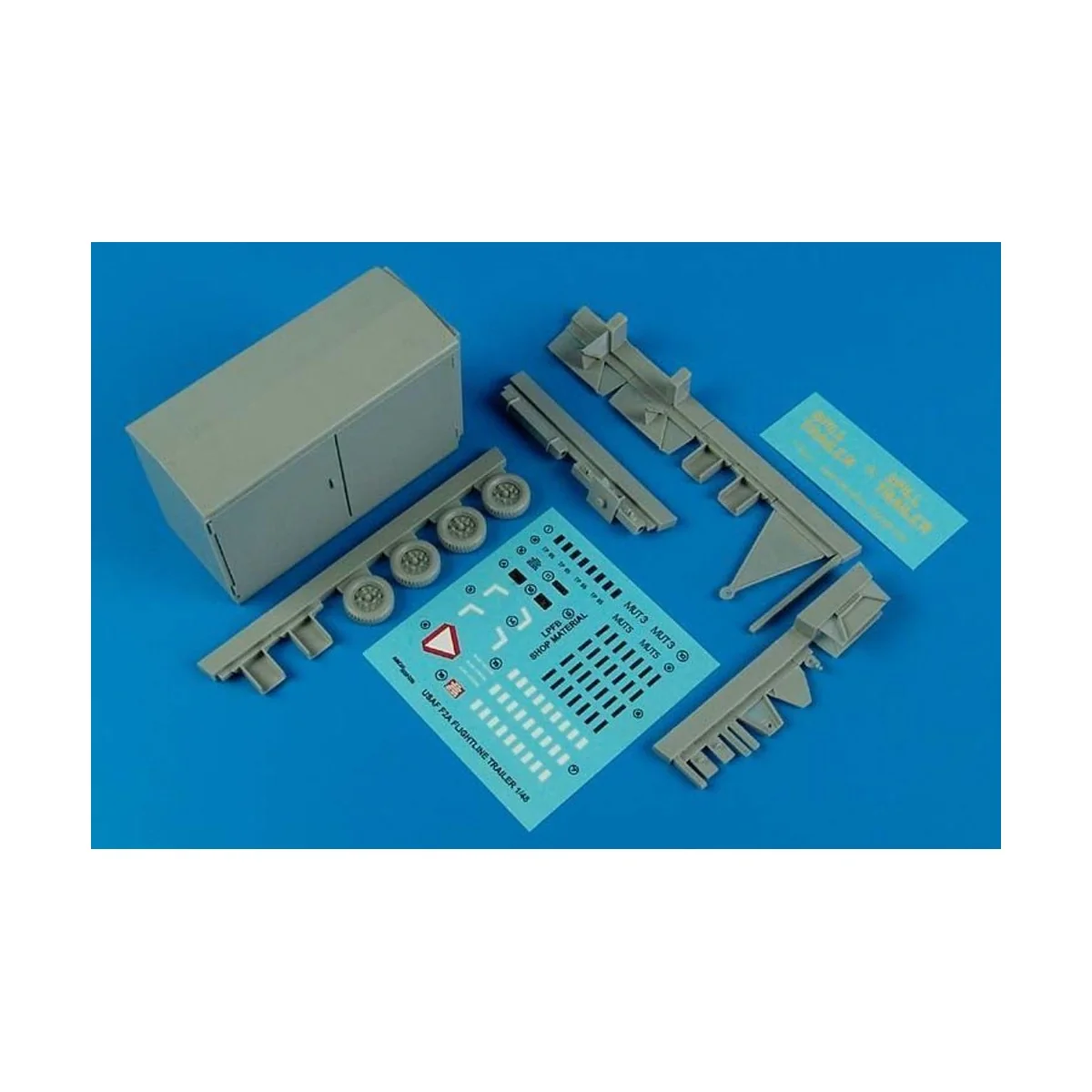 USAF F-2A spill trailer, 1/48 - Aerobonus 480.052