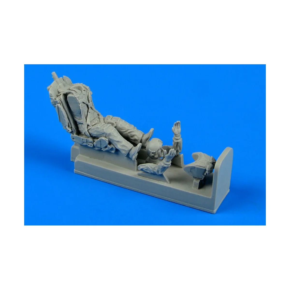 MiG-21 MF/Bis/SMT pilot w/ ejection seat, 1/48 - Aerobonus 480.071 MiG-21 MF/Bis/SMT pilot w/ ejection seat, 1/48 - Aerobonus 480.071