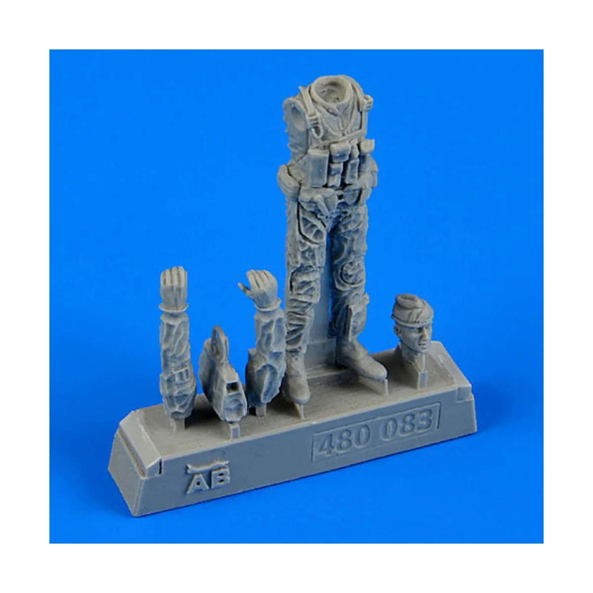 US navy pilot w.bag Vietnam War 1965-73, 1/48 - Aerobonus 480.083