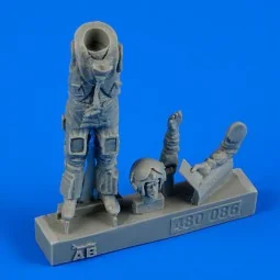 British Sea Harrier Pilot Falklands War - Aerobonus 480.086