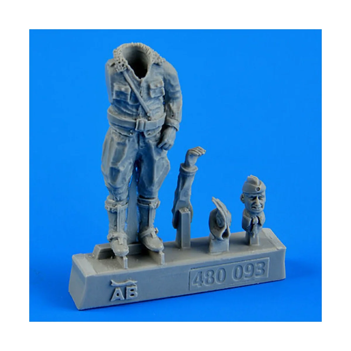 German Luftwaffe pilot WWII, 1/48 - Aerobonus 480.093