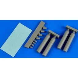 Compressed gas bottles -helium, 1/48 - Aerobonus 480.100