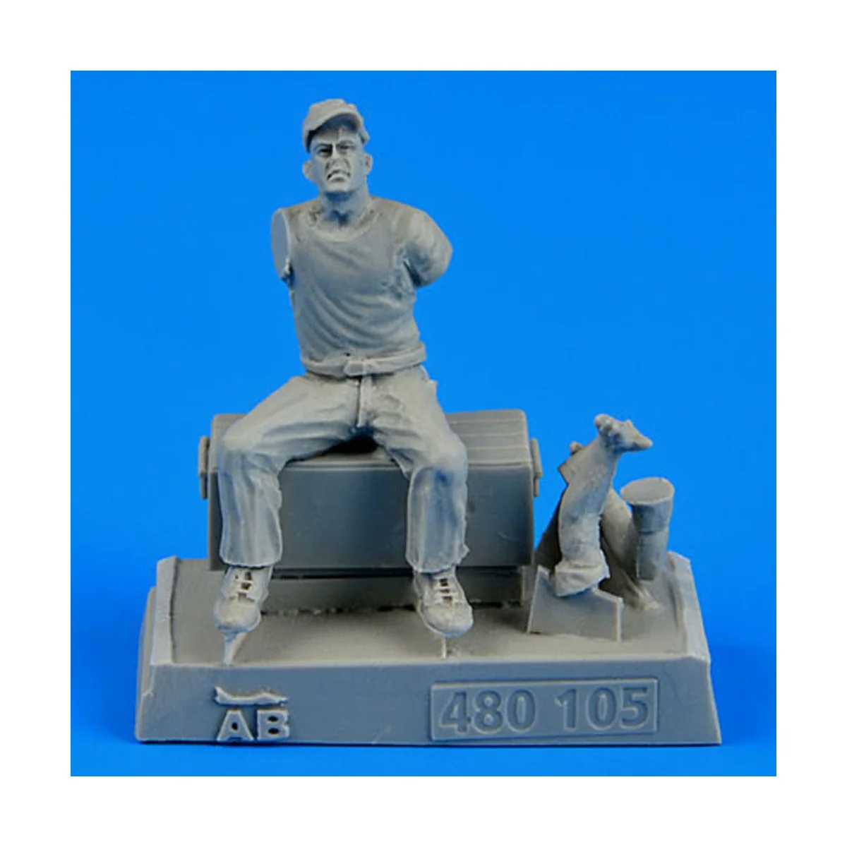 U.S.Army aircraft mechanic WWII-Pacific, 1/48 - Aerobonus 480.105 U.S.Army aircraft mechanic WWII-Pacific, 1/48 - Aerobonus 480.105