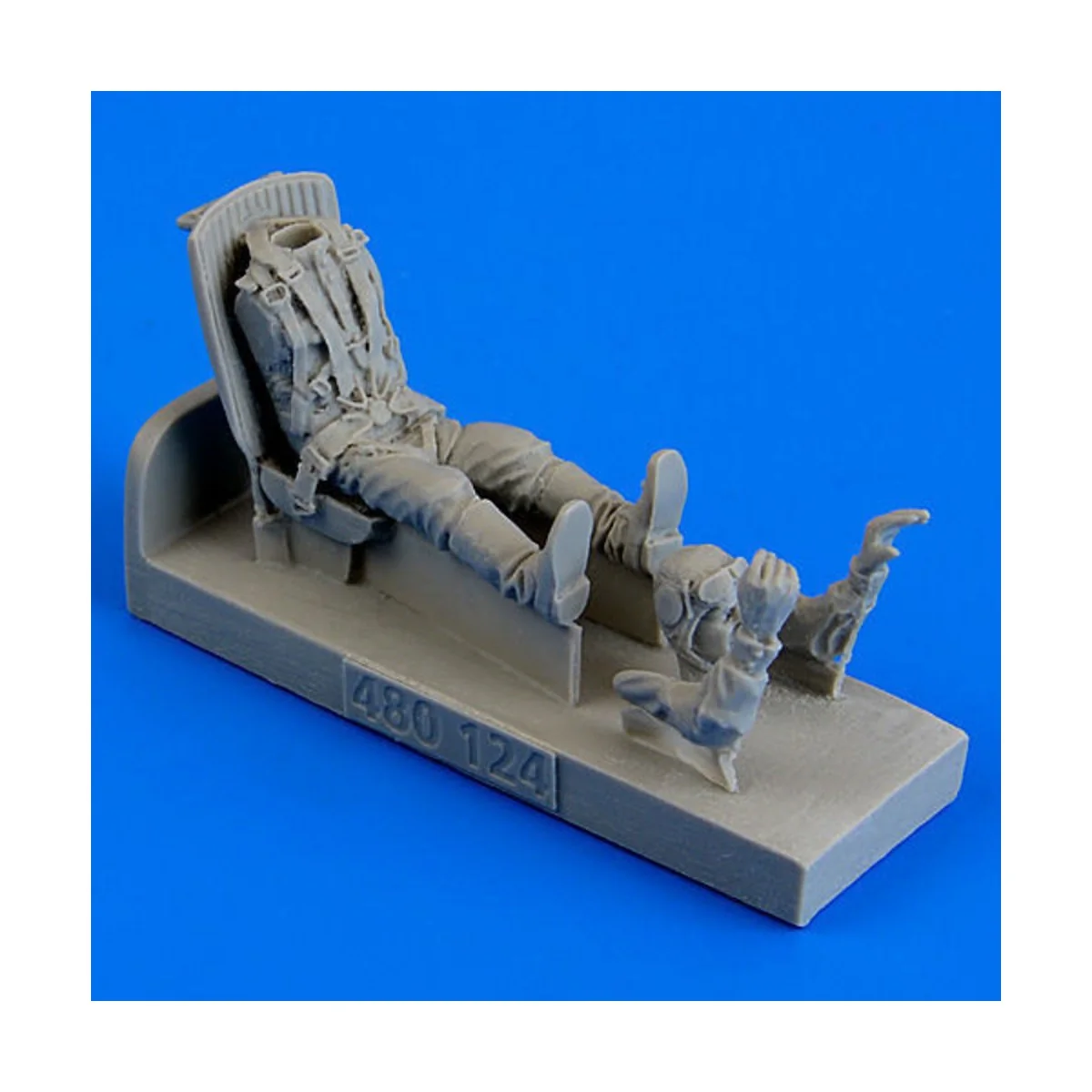 Russian Fighter Pilot with seat f.Yak-3, 1/48 - Aerobonus 480.124