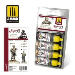 Marpat Woodland Camouflage Figures Set - AMMO by MIG Jimenez A.MIG-...
