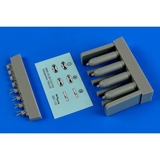 WWII CO2 PSH-20 fire extinguisher(US Arm, 1/48 - Aerobonus 480.132