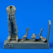 Royal Australian Air Force Fighter Pilot WWII, 1/48 - Aerobonus 480... Royal Australian Air Force Fighter Pilot WWII, 1/48 - Aerobonus 480...