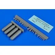 Compressed gas bottles-acetylene, 1/48 - Aerobonus 480.150