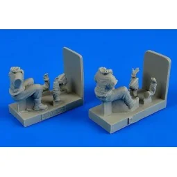 WWII RAF Pilots for Bedford MWD, 1/48 - Aerobonus 480.153