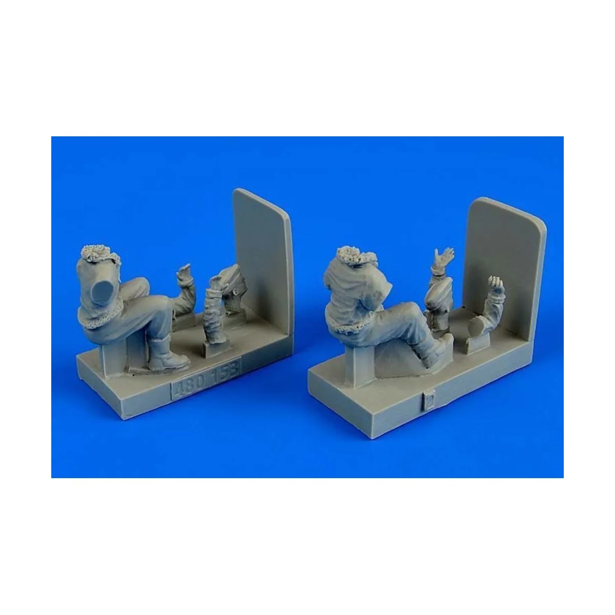 WWII RAF Pilots for Bedford MWD, 1/48 - Aerobonus 480.153 WWII RAF Pilots for Bedford MWD, 1/48 - Aerobonus 480.153