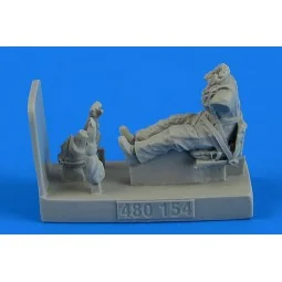 Soviet Woman Pilot WWII with seat f.Po-2 for ICM - Aerobonus 480.154