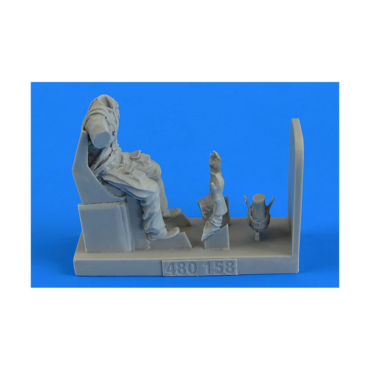 Czechoslovakian Air Force Fighter Pilot w.seat f.Avia B.534 III.Ser...