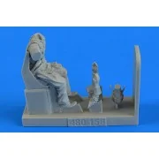 Czechoslovakian Air Force Fighter Pilot w.seat f.Avia B.534 III.Ser...