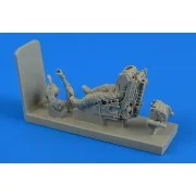 Soviet Pilot with ejection seat f.SU-22/ Su-25, 1/48 - Aerobonus 48...