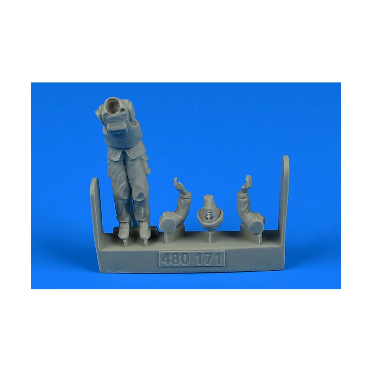 Modern British Army Commander f.BAE Warr, 1/48 - Aerobonus 480.171