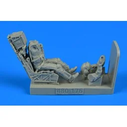 US Navy Fighter/Attack Pilot w.ejection seat for F/A-18E/F, 1/48 - ...