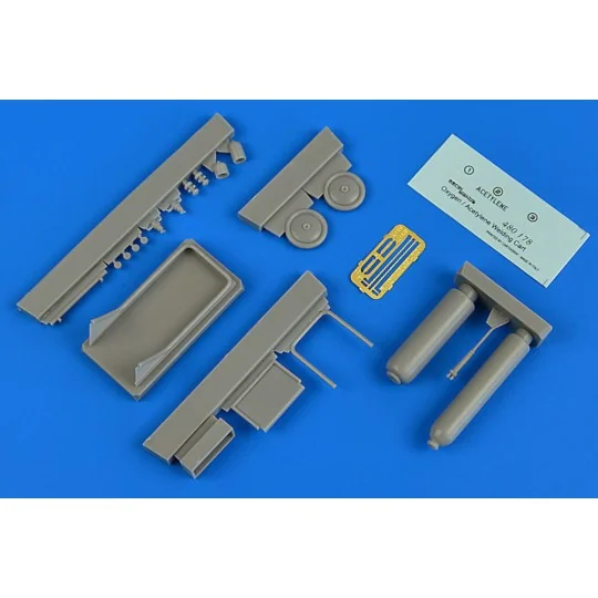 Oxygen/Acetylene welding cart, 1/48 - Aerobonus 480.178