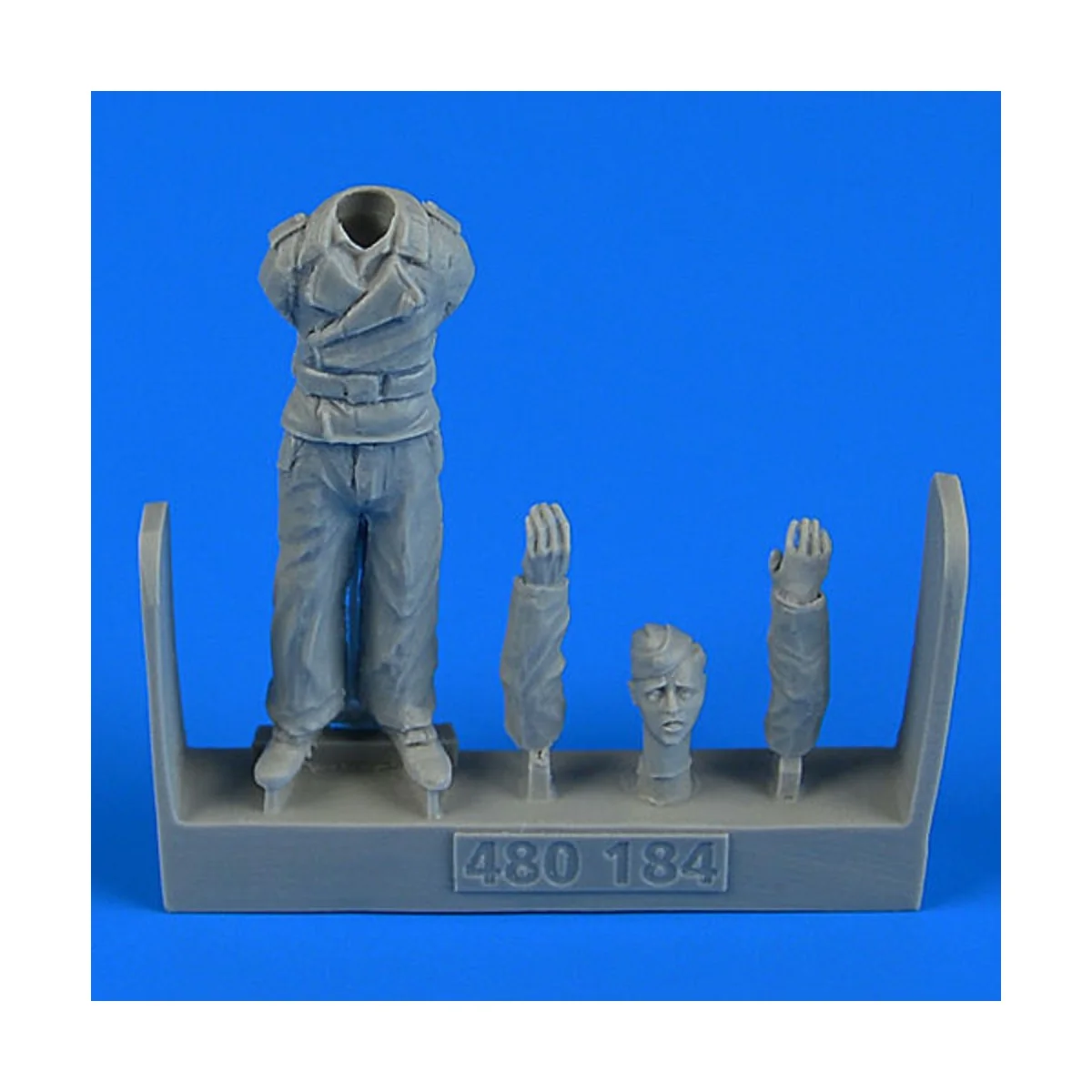 German WWII Tank crew-Trooper B, 1/48 - Aerobonus 480.184 German WWII Tank crew-Trooper B, 1/48 - Aerobonus 480.184