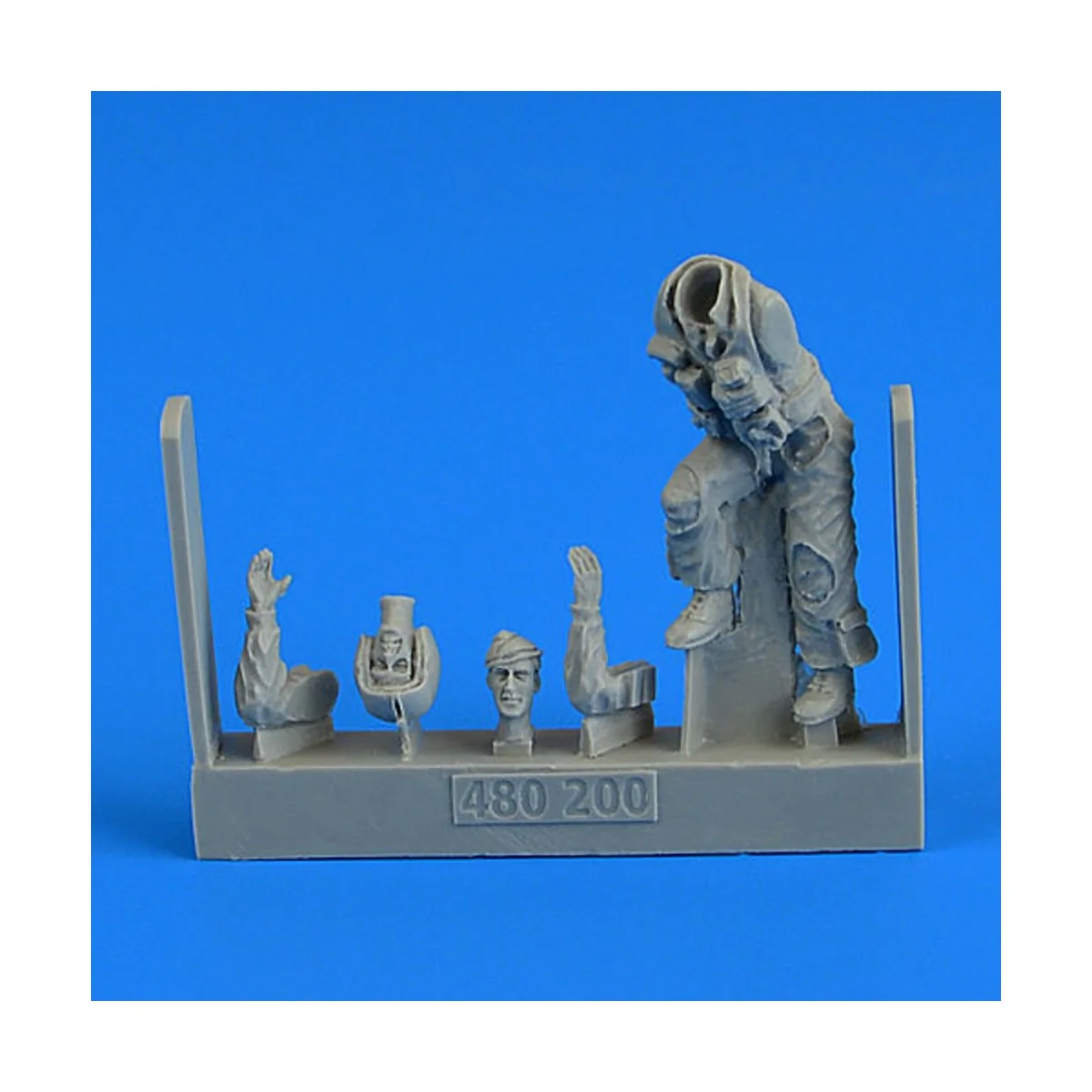 USAF Fighter Pilot on the ladder, 1/48 - Aerobonus 480.200