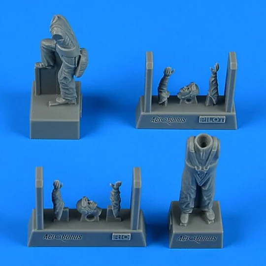 German WWII Pilot & Radioman for Fokker G-1, 1/48 - Aerobonus 480.239 German WWII Pilot & Radioman for Fokker G-1, 1/48 - Aerobonus 480.239