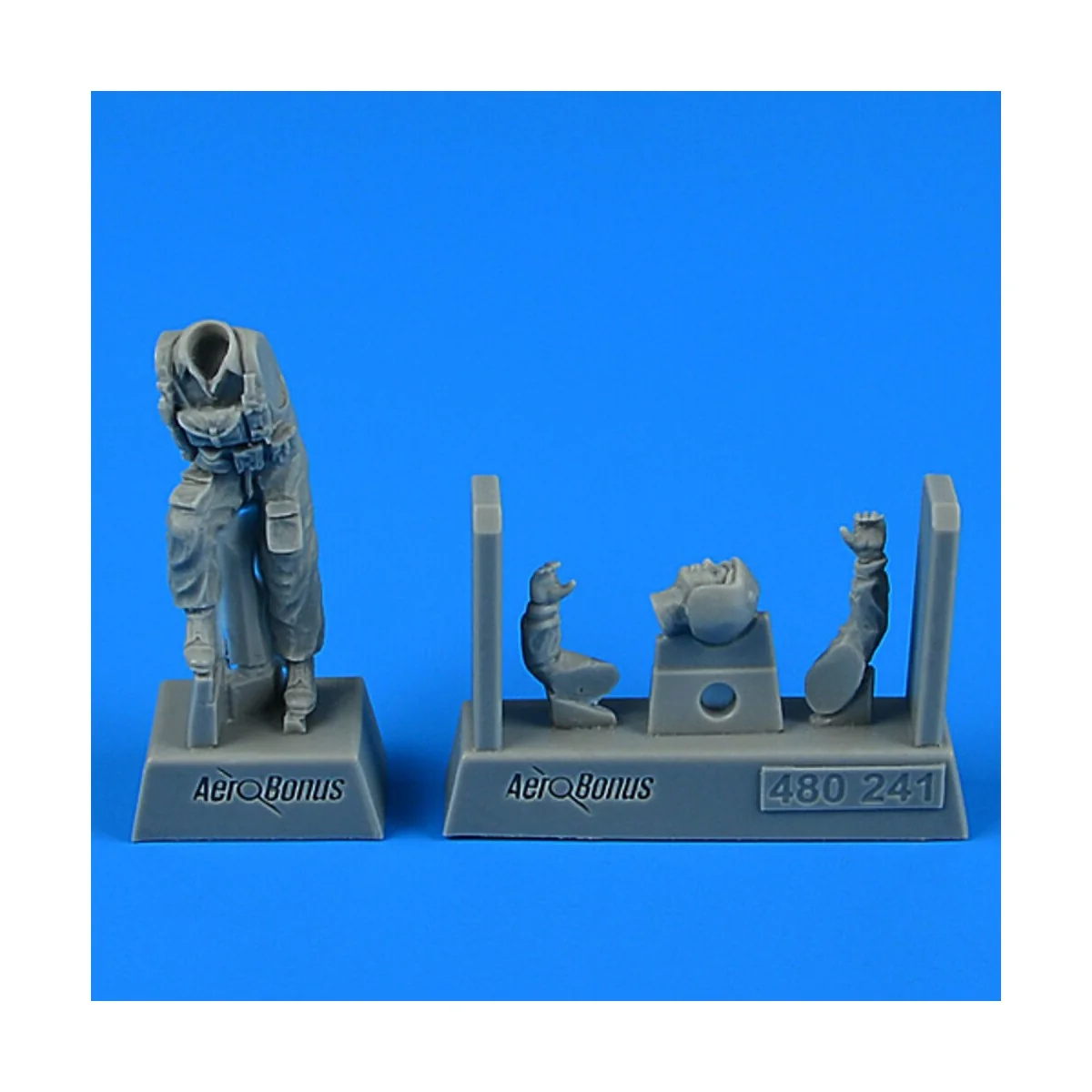 Modern Russian Fighter Pilor for Su-57, 1/48 - Aerobonus 480.241