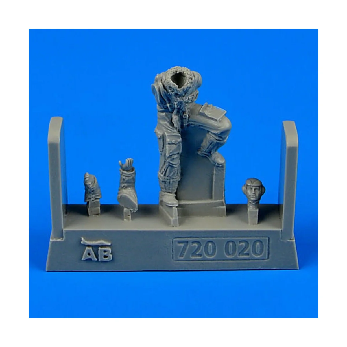 German Luftwaffe Pilot WWII f.Bf 109 lat late version, 1/72 - Aerob...