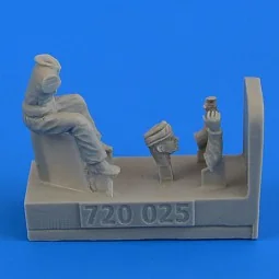 WWII RAF Motocycle Driver- part 2, 1/72 - Aerobonus 720.025