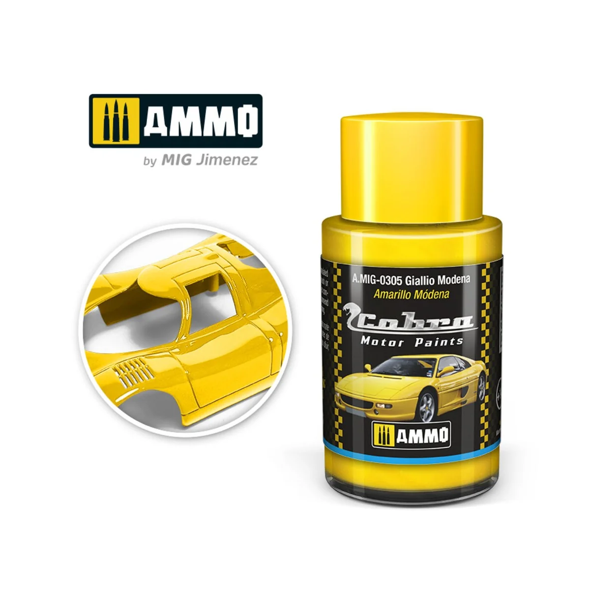 COBRA MOTOR Giallio Modena - AMMO by MIG Jimenez A.MIG-0305
