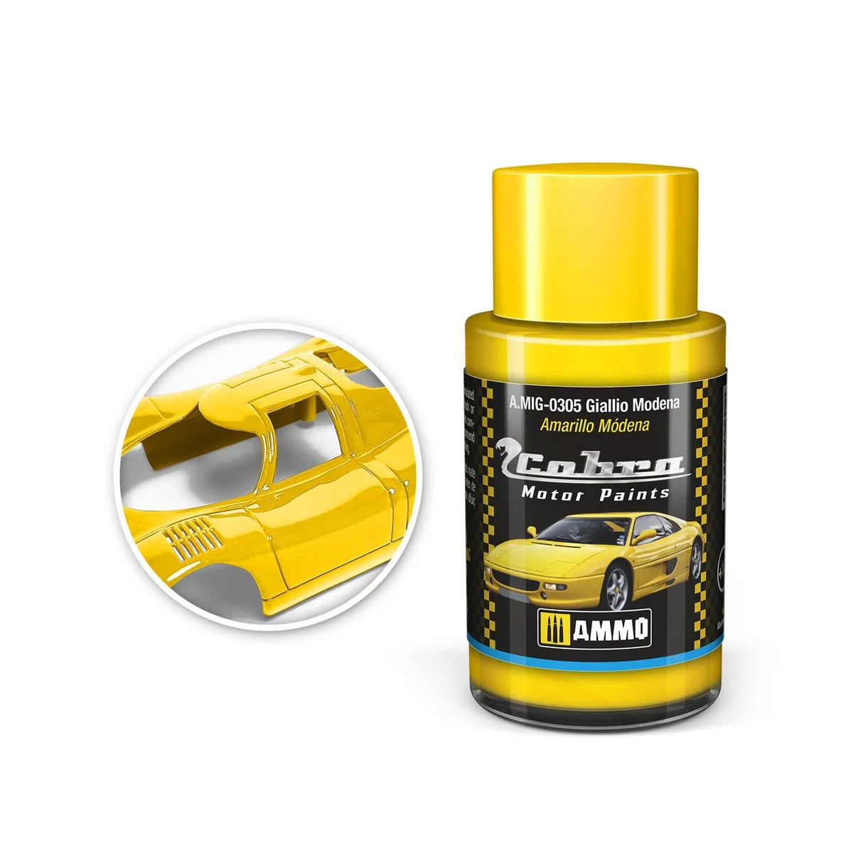 COBRA MOTOR Giallio Modena - AMMO by MIG Jimenez A.MIG-0305