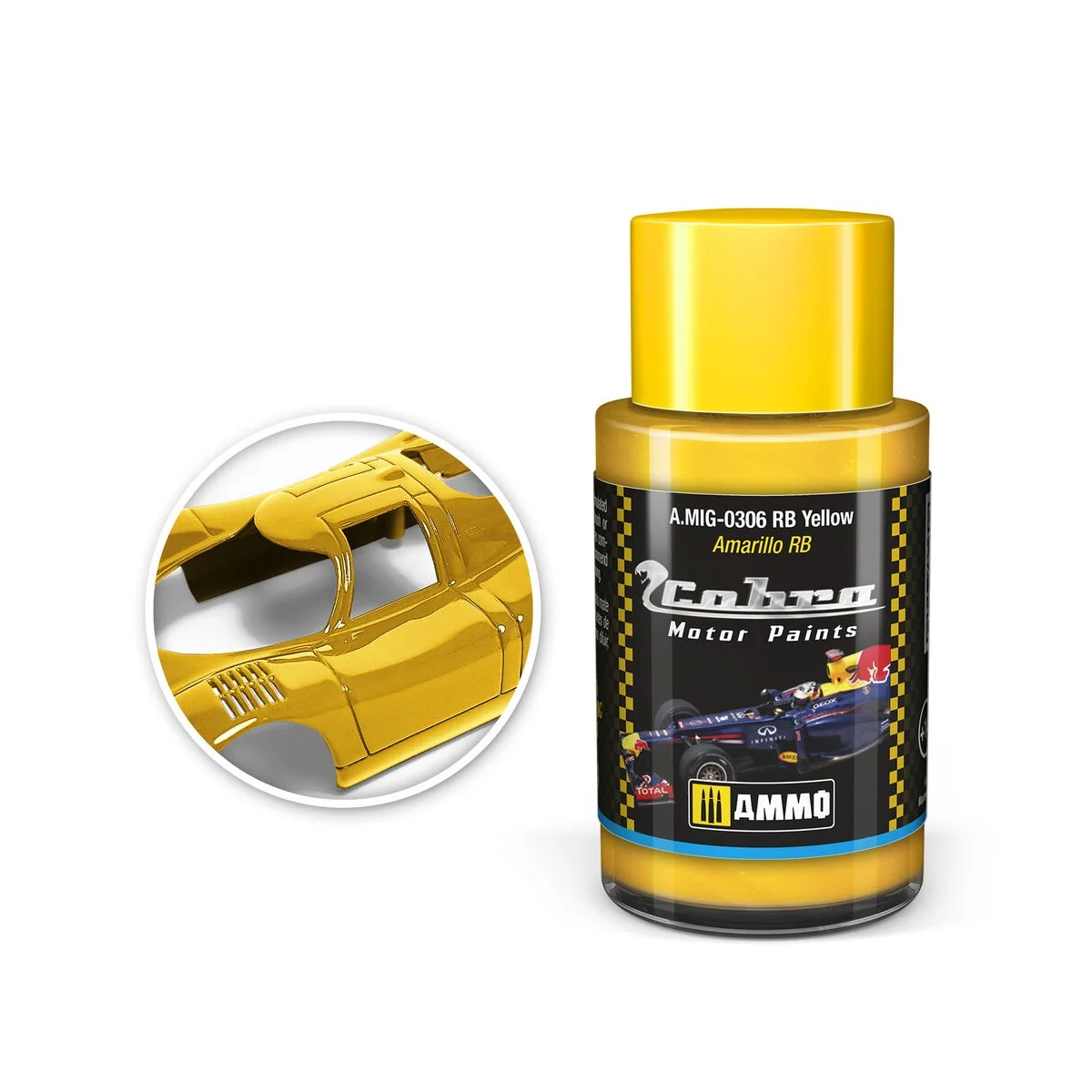 COBRA MOTOR RB Yellow - AMMO by MIG Jimenez A.MIG-0306