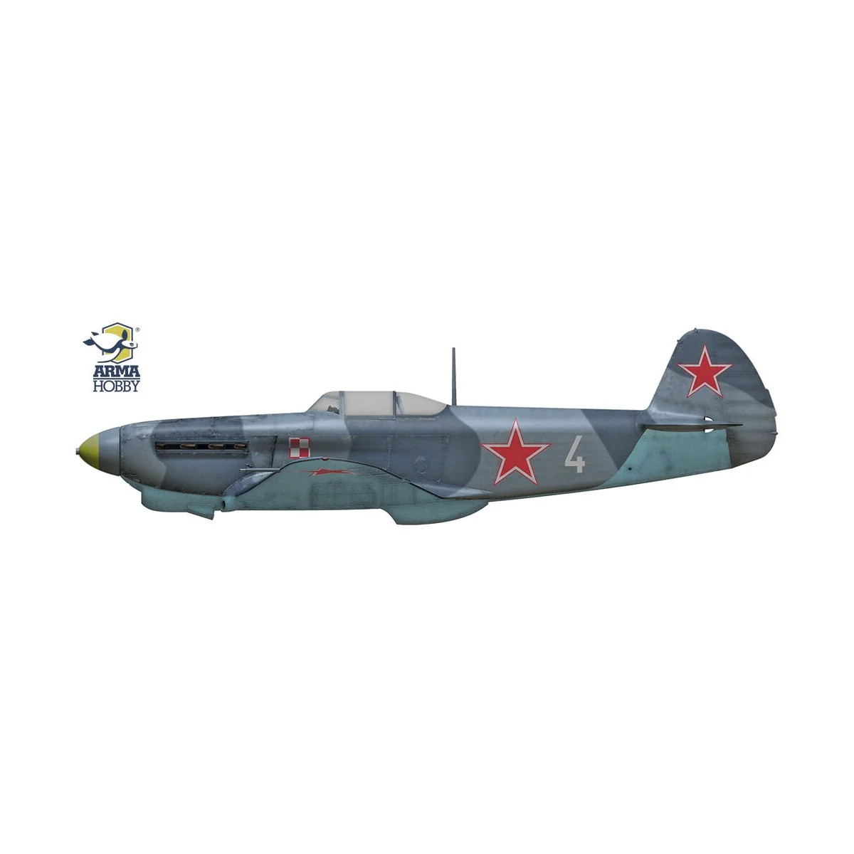Jak-1b, 1/72 - Arma Hobby 70088